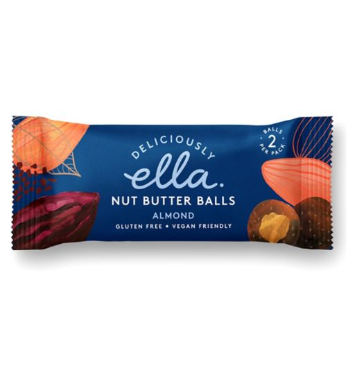 Deliciously Ella Almond Nut Butter Balls - 36g