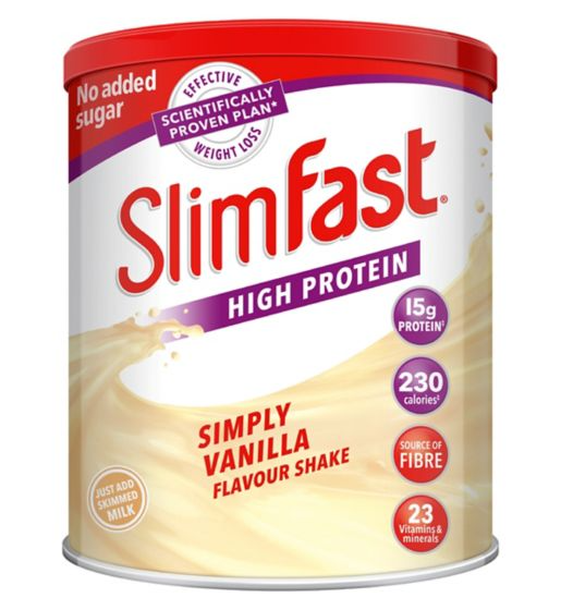 SlimFast Simply Vanilla Shake - 438g