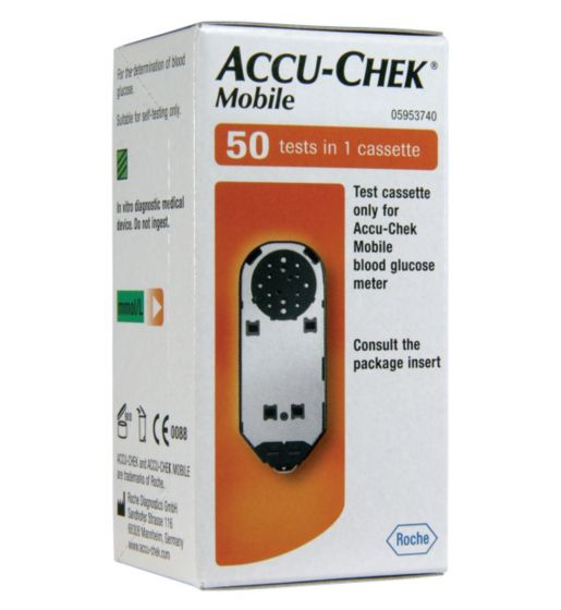 Accu-Chek Mobile Test Cassette - 50 Strips