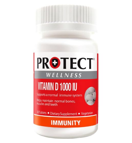 Protect Wellness Vitamin D 1000IU 30 Tablets