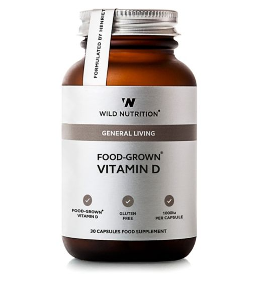 Wild Nutrition General Living Food-Grown Vitamin D - 30 capsules