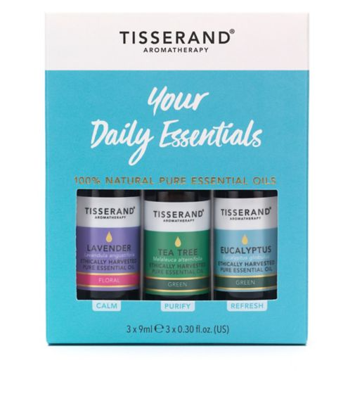 Tisserand Everyday Essential Oil Kit - 3 x 9 ml