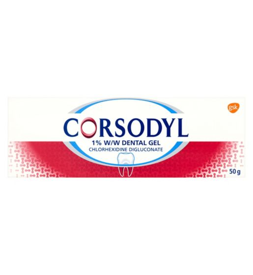 Corsodyl Gum Disease Treatment Dental Gel 50g