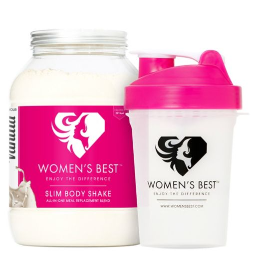 Women's Best Vanilla Slim Body Shake & Shaker