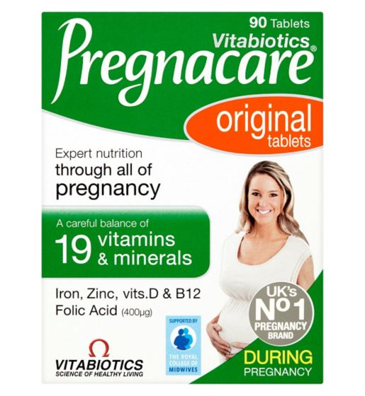 Vitabiotics Pregnacare Original - 90 Tablets