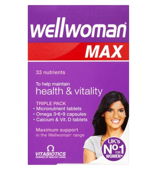 Vitabiotics Wellwoman Max - 84 Tablets