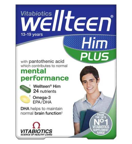 Vitabiotics Wellteen Him Plus - 56 Tablets