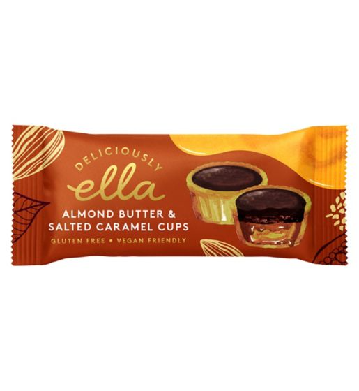 Deliciously Ella Almond Butter & Salted Caramel Cups - 36g