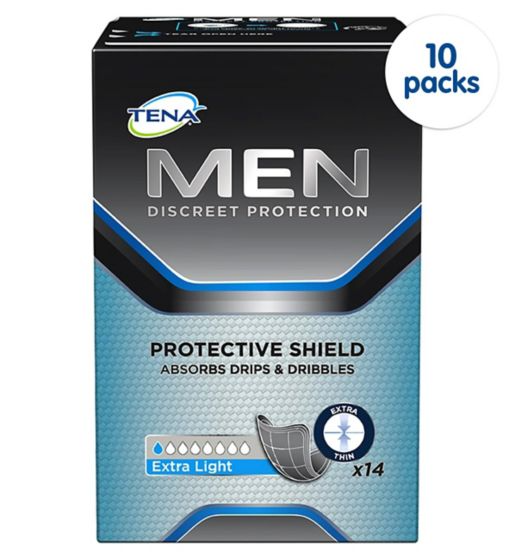 TENA Men Incontinence Protective Shield - 140 pack (10x14)
