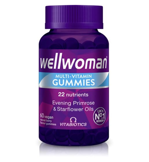 Vitabiotics Wellwoman Multi-Vitamin Gummies 60 Vegan Berry Gummies