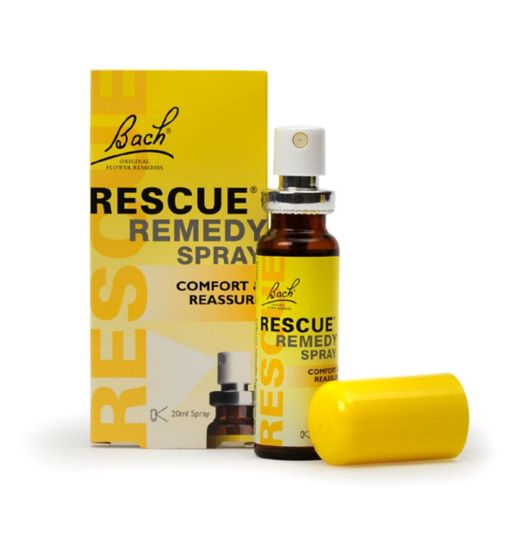 Bach Rescue Remedy Spray 20ml - Comfort & Reassure Flower Essences