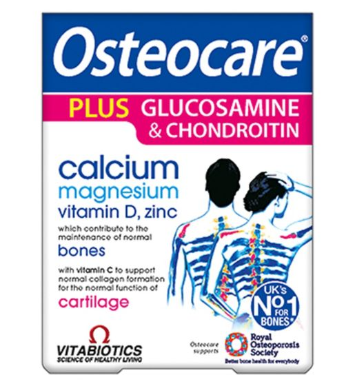 Vitabiotics Osteocare Glucosamine & Chondroitin Tablets - 60