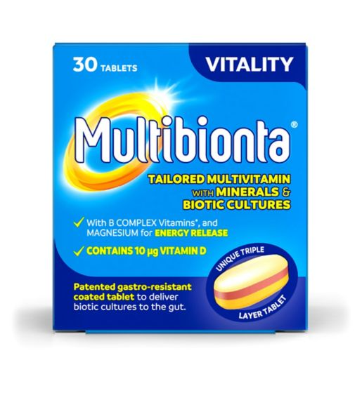 Multibionta Vitality - 30 Tablets