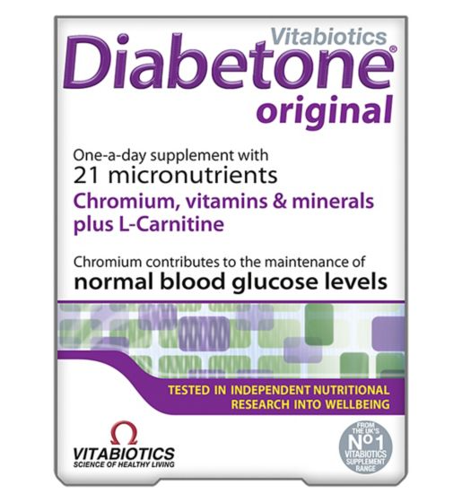 Vitabiotics Diabetone - 30 tablets