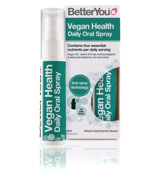 BetterYou Vegan Health Daily Oral Spray 25ml