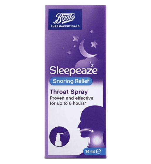 Boots Sleepeaze Snoring Throat Spray - 14 ml