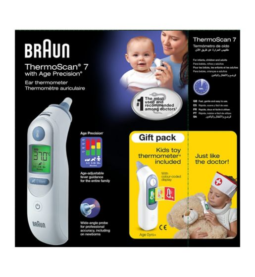 Braun Thermoscan 7 with Age Precision Ear Thermometer
