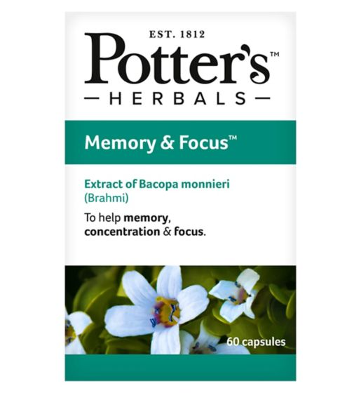 Potter's Memory & Focus Capsules 60s