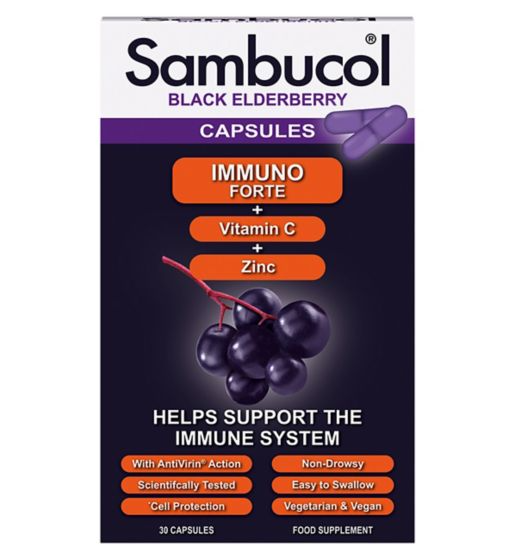 Sambucol Immuno Forte 30 capsules