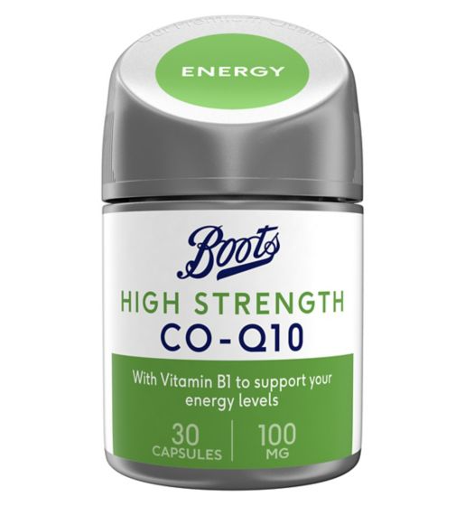 Boots High Strength CO-Q10 100mg 30 Capsules (1 month supply)