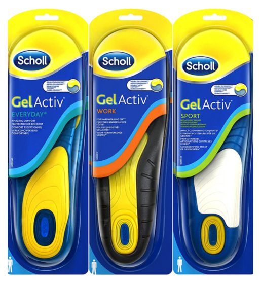 Scholl Mens Mixed Insole Bundle