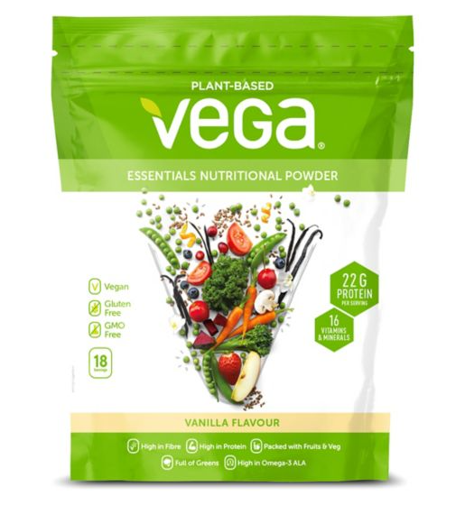 Vega Essential Vegan Plant Protein Powder Vanilla - 612g