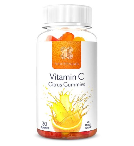 Healthspan Vitamin C Citrus 30 Gummies