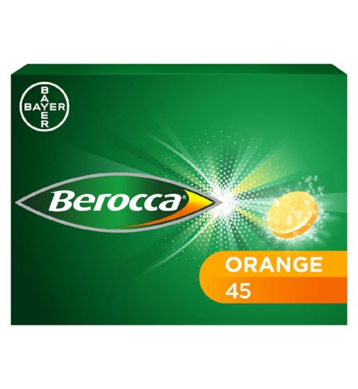 Berocca Orange Energy Vitamin 45 Tablets