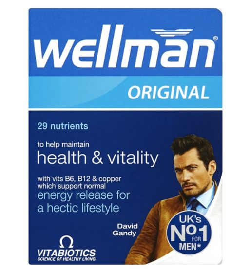 Vitabiotics Wellman Original - 30 Tablets