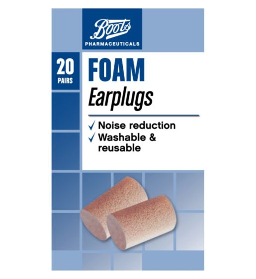 Boots Foam Ear Plugs - 20s