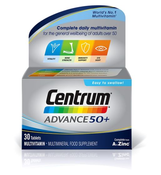 Centrum Advance 50+ - 30 tablets