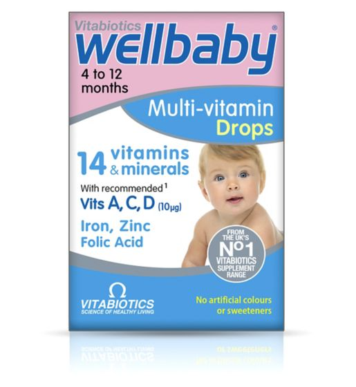 Vitabiotics Wellbaby Multi-Vitamin Drops 30ml