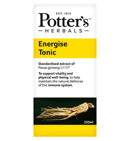Potter's Energise Tonic 250ml