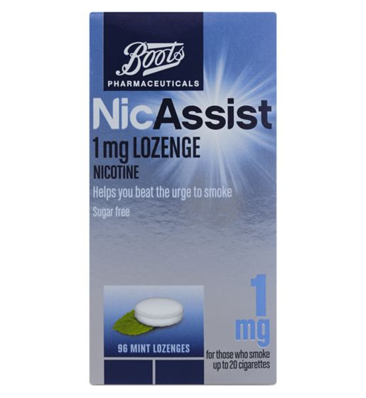 Boots NicAssist 1 mg Lozenges