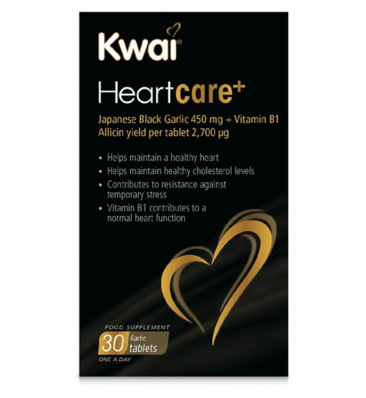 Kwai Heartcare Garlic 300mg + Vitamin B1 30 Tablets
